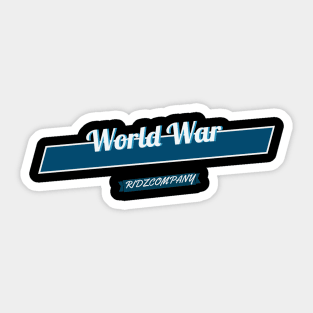 World War Sticker